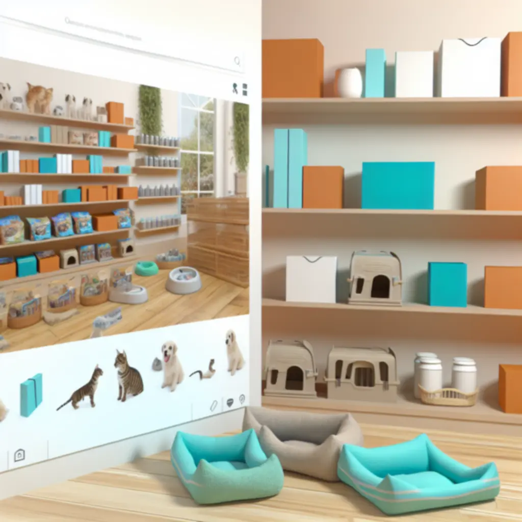 Overzichtelijke catalogus met vrolijke dierenproducten